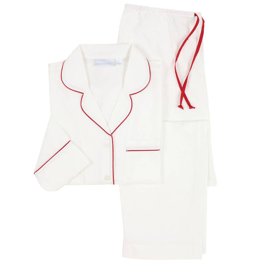 Logan Red Long Sleeve Pajamas