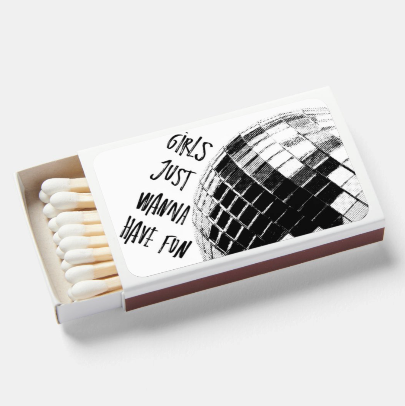 Girls Just Wanna Have Fun Match Box