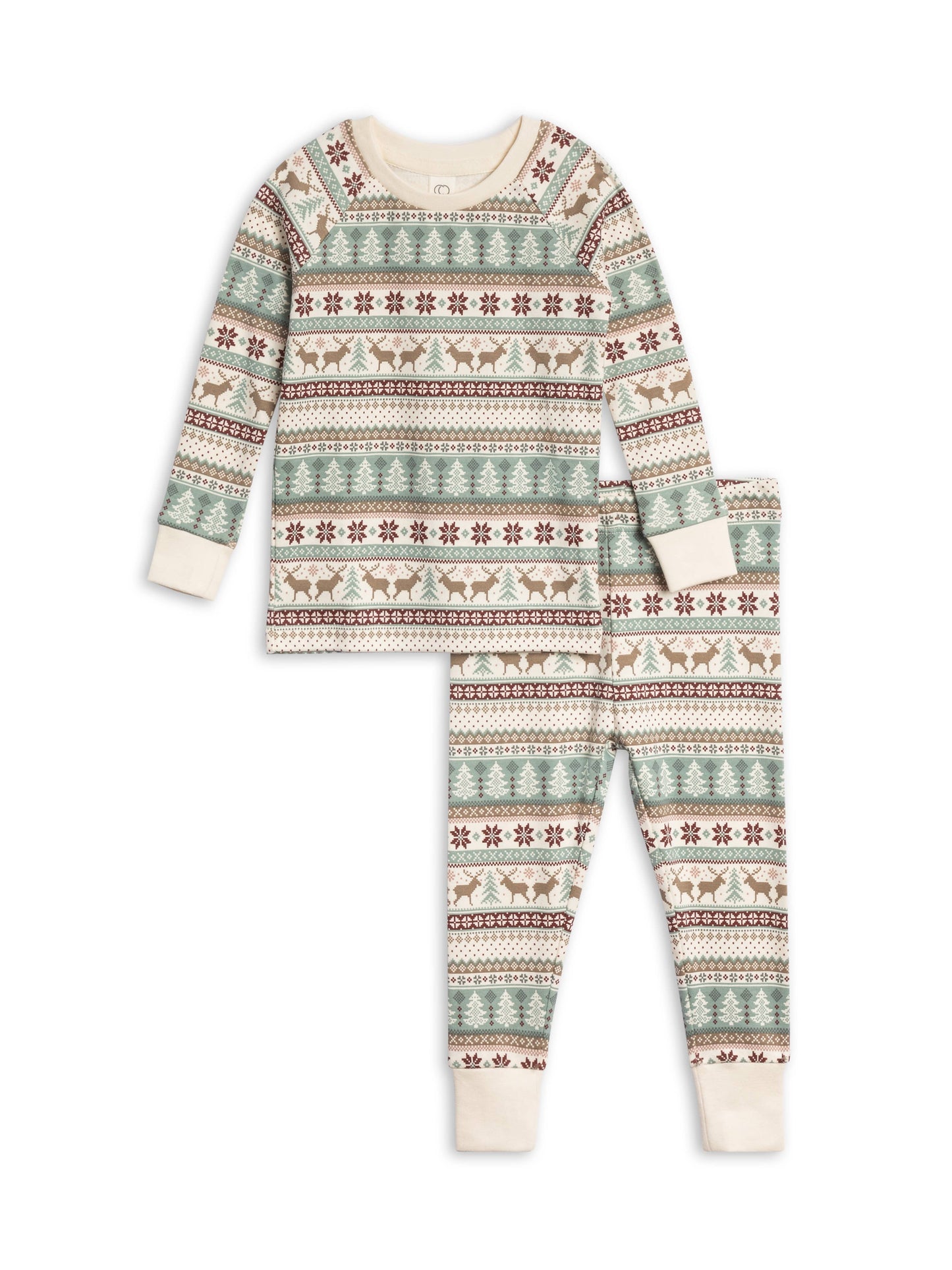 2 Piece Long Sleeve Jammie Set - Holiday Collection