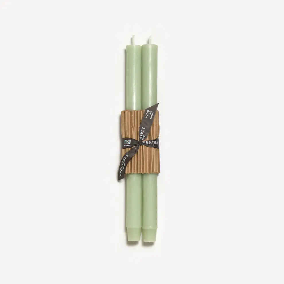 12" Church Taper Handmade Beeswax Candles