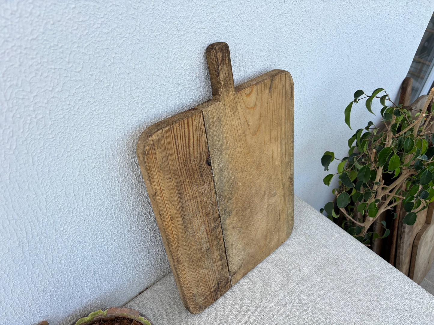 Vintage Turkish Wooden Bread Board