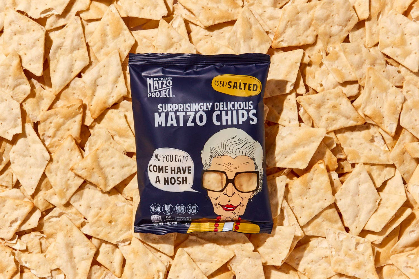 Small Bag of Salted Matzo Chips