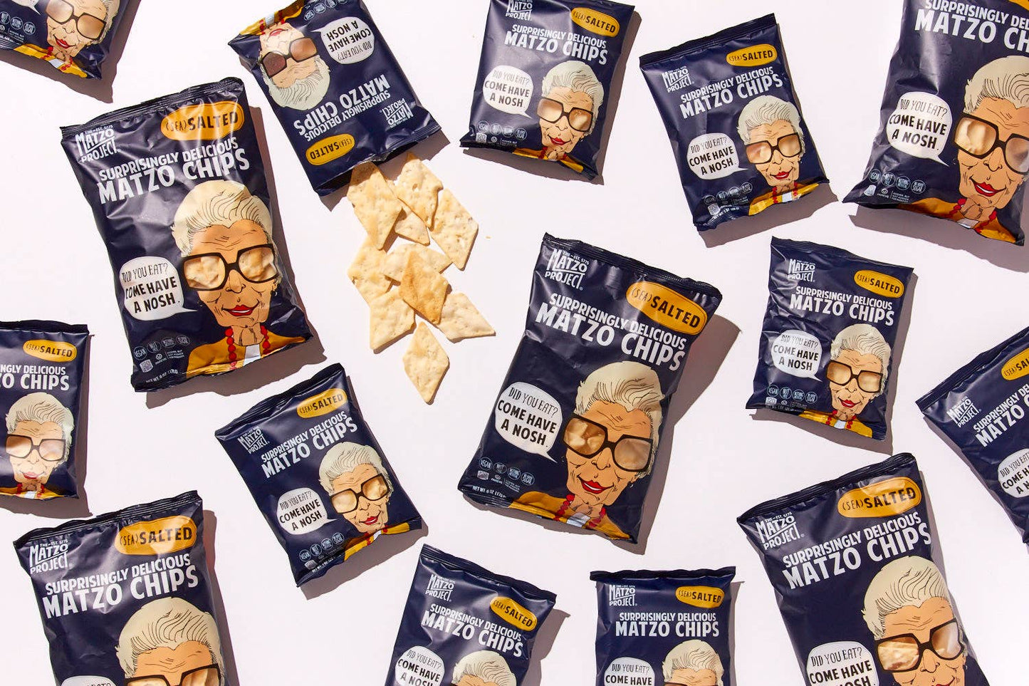 Large Bag of Salted Matzo Chips