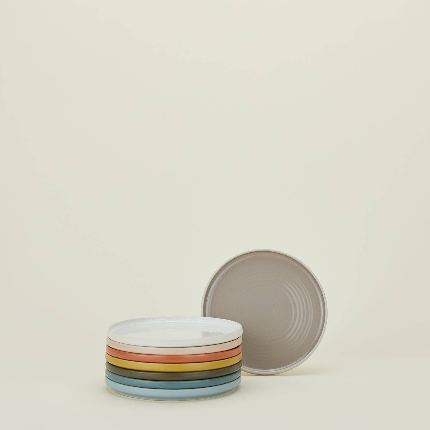 ESSENTIAL SALAD PLATE - SET OF 4, TERRACOTTA
