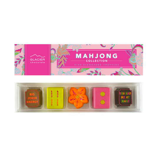 Mahjong Chocolate Box – 5-Piece Gourmet Truffle Collection