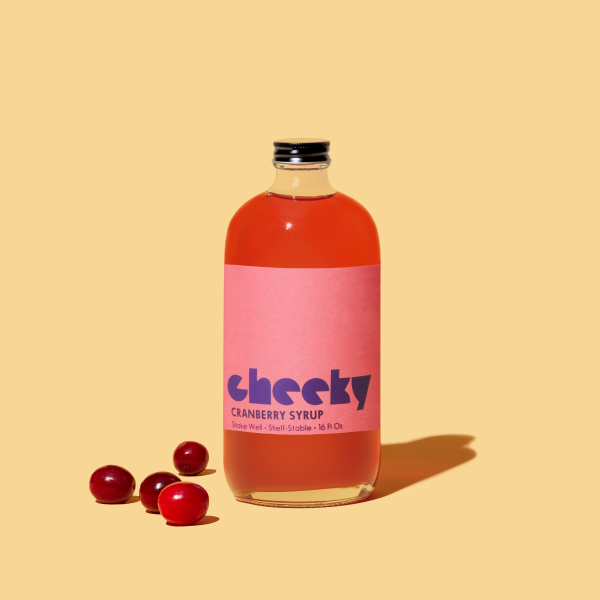 Cheeky Cranberry Syrup 16oz