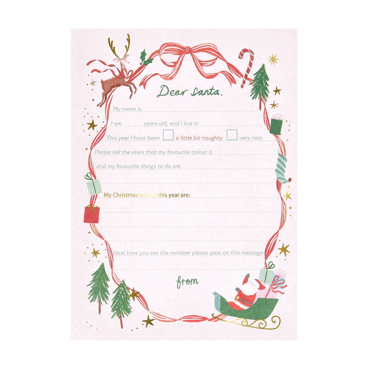 Letter To Santa Kit Pre-Pack