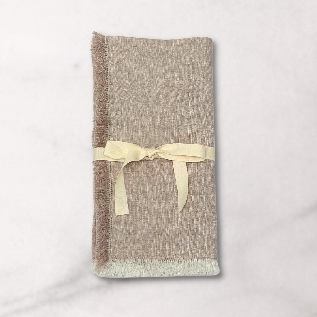 Be Home Lilia Napkins Set of 4, Willow