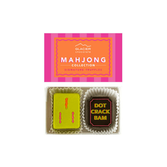 Mahjong Collection-2 Piece Truffle Box(Lemon Meringue)