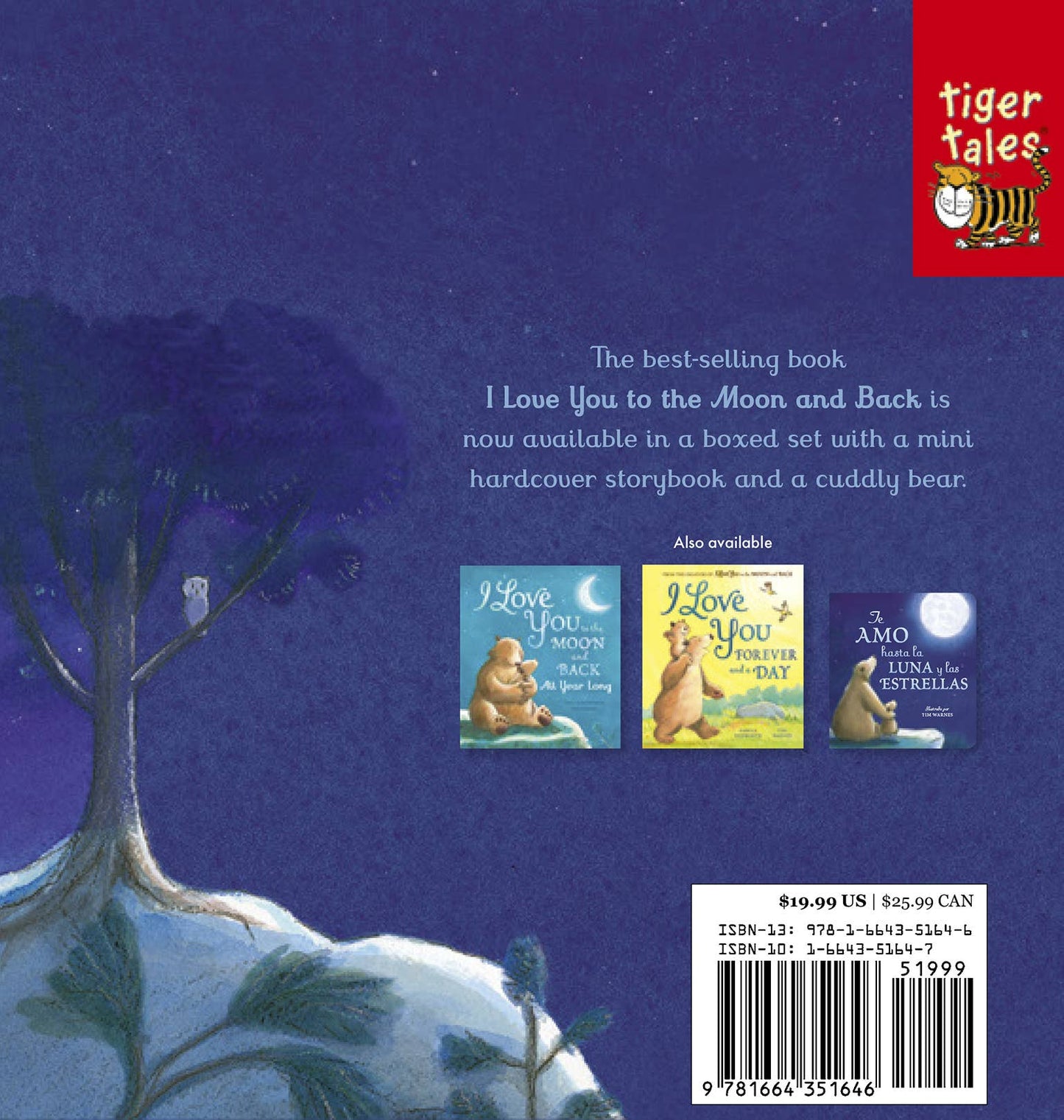 I Love You To The Moon And Back Book And Bear Set
