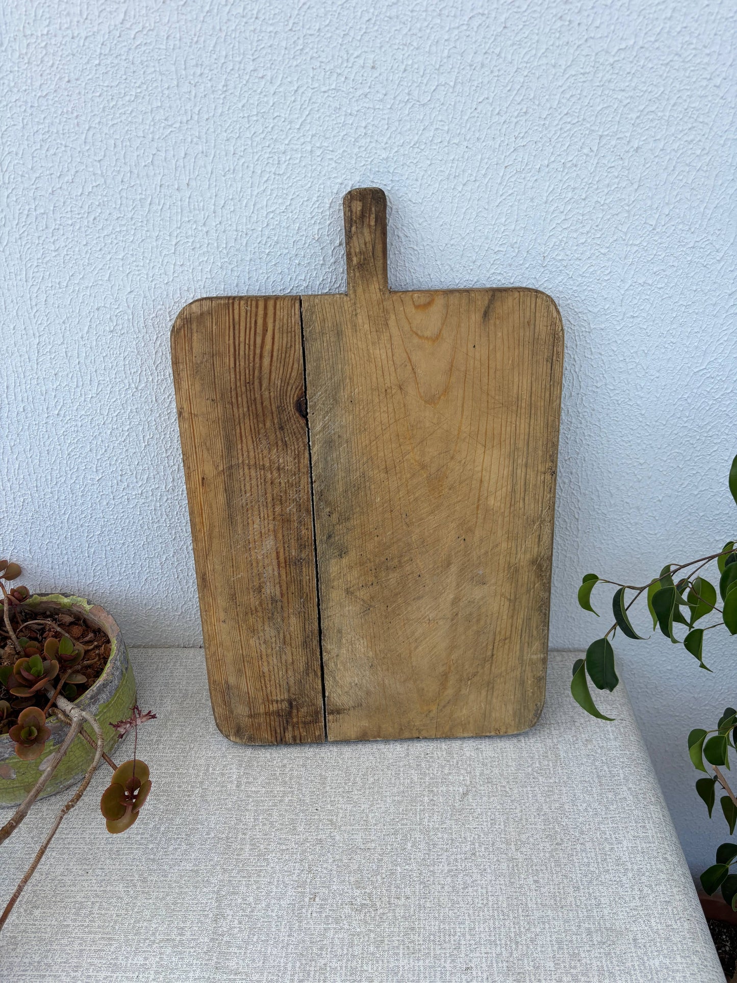 Vintage Turkish Wooden Bread Board
