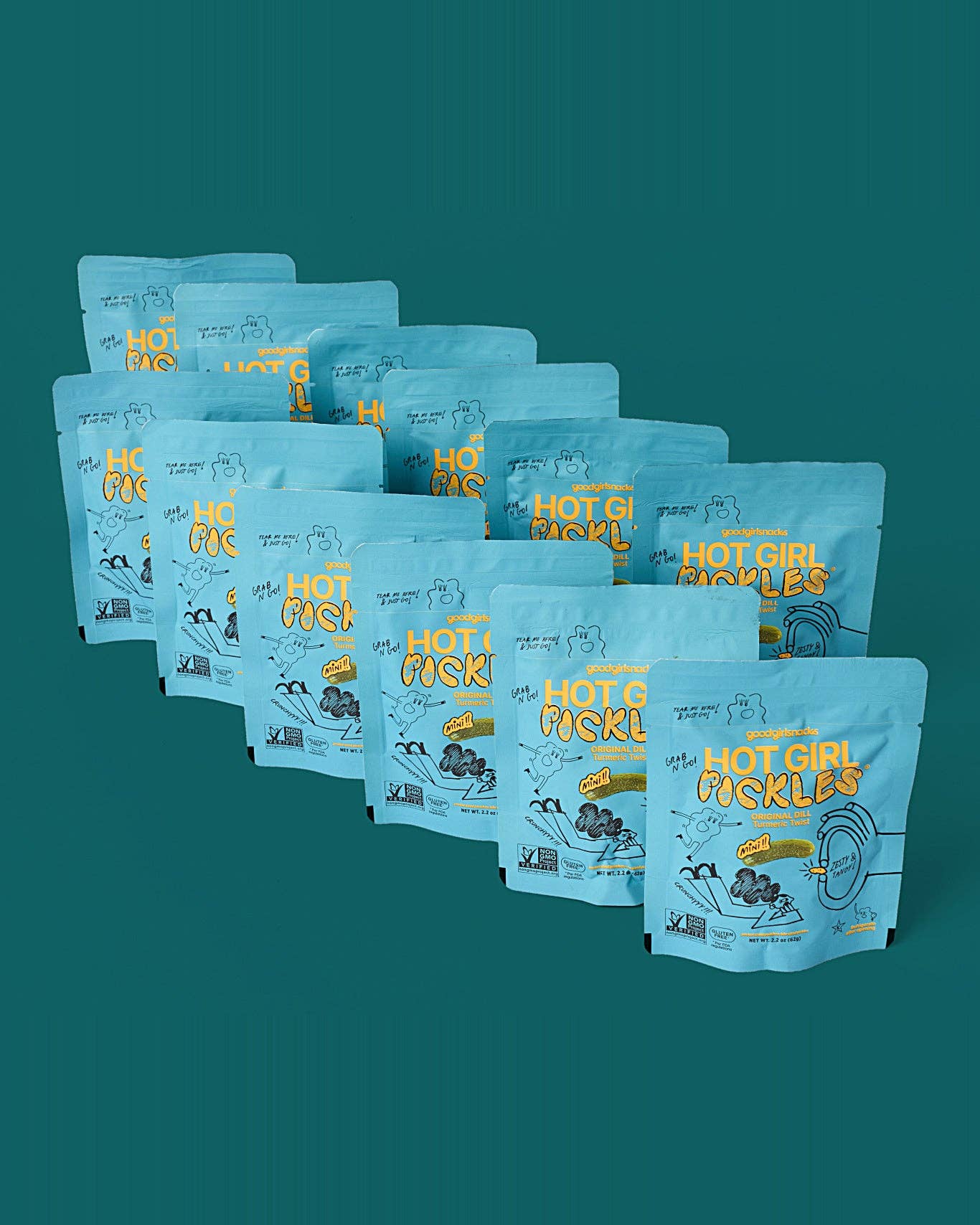 Grab & Go - Original Dill (12 x 2.2 oz Pouches)