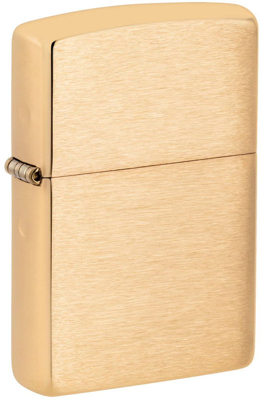 Zippo Classic Brushed Brass Windproof Lighter