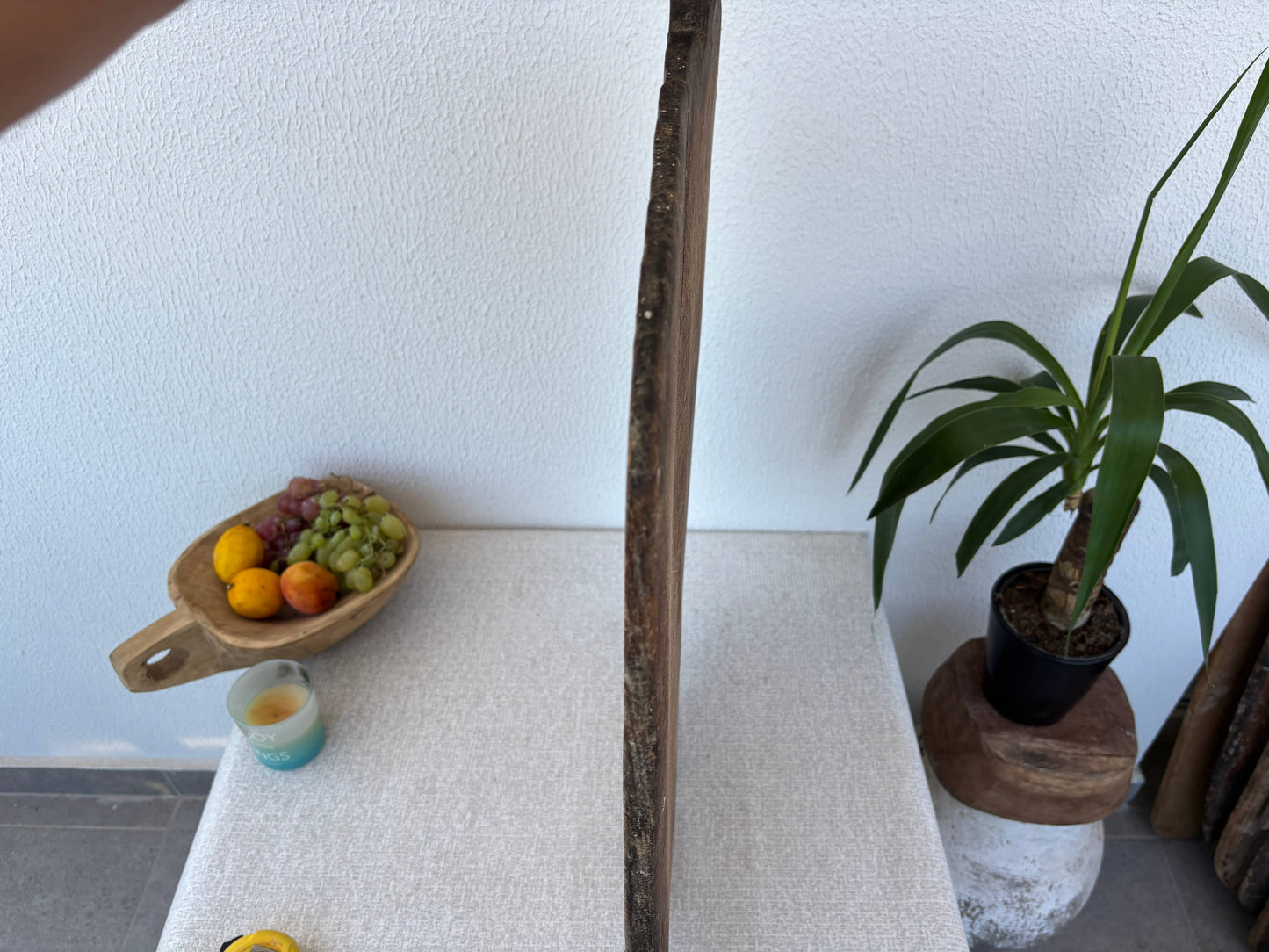 Antique Turkish Bread Paddle | Handmade Wood Board