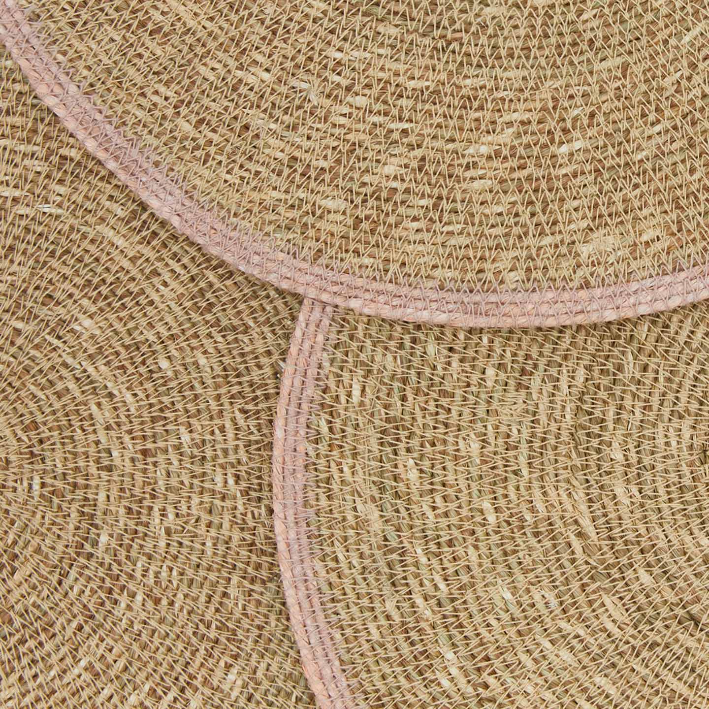 HAWKINS ESSENTIAL WOVEN PLACEMAT - SET OF 4 - BLUSH