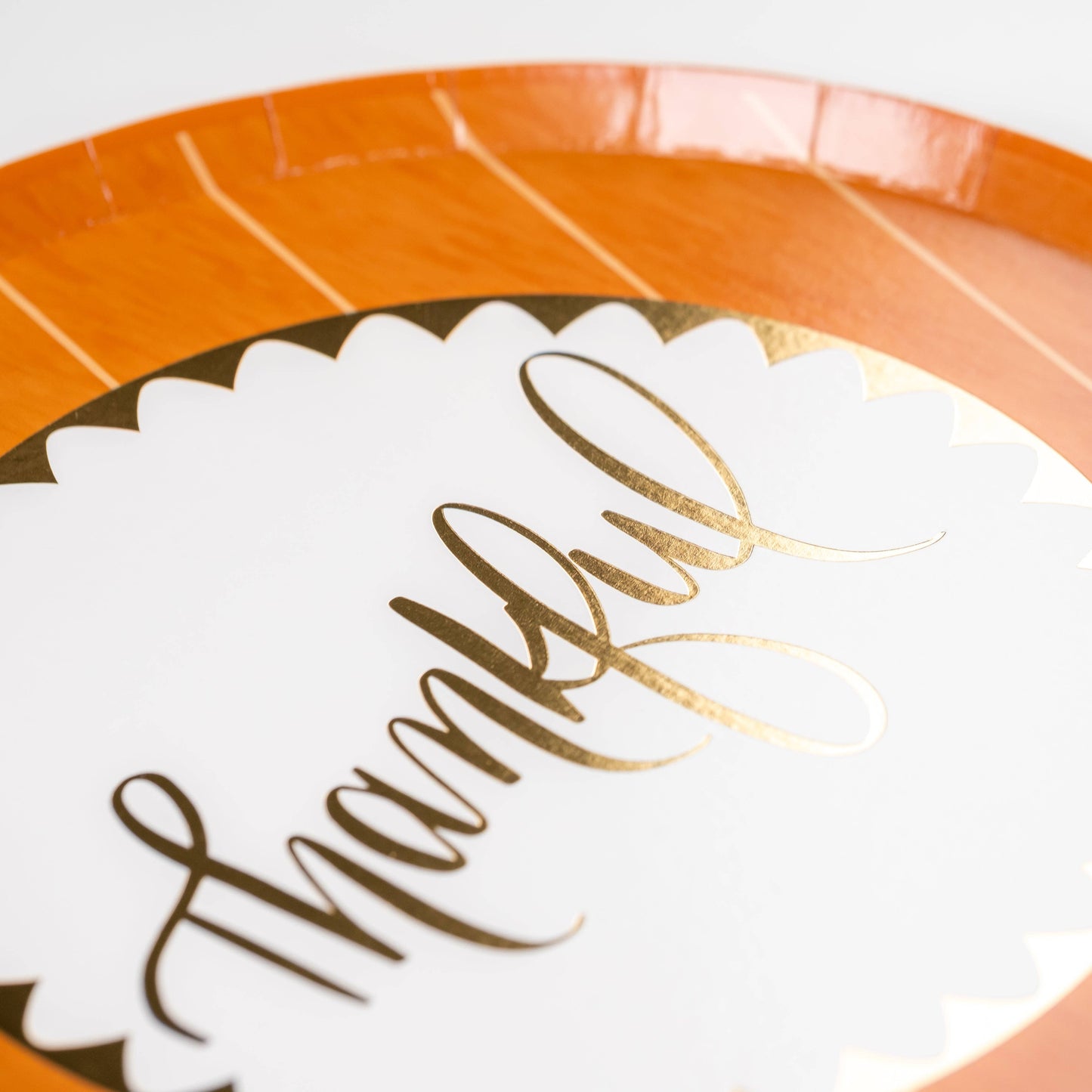 HAR25 Harvest Thankful Dessert Plates