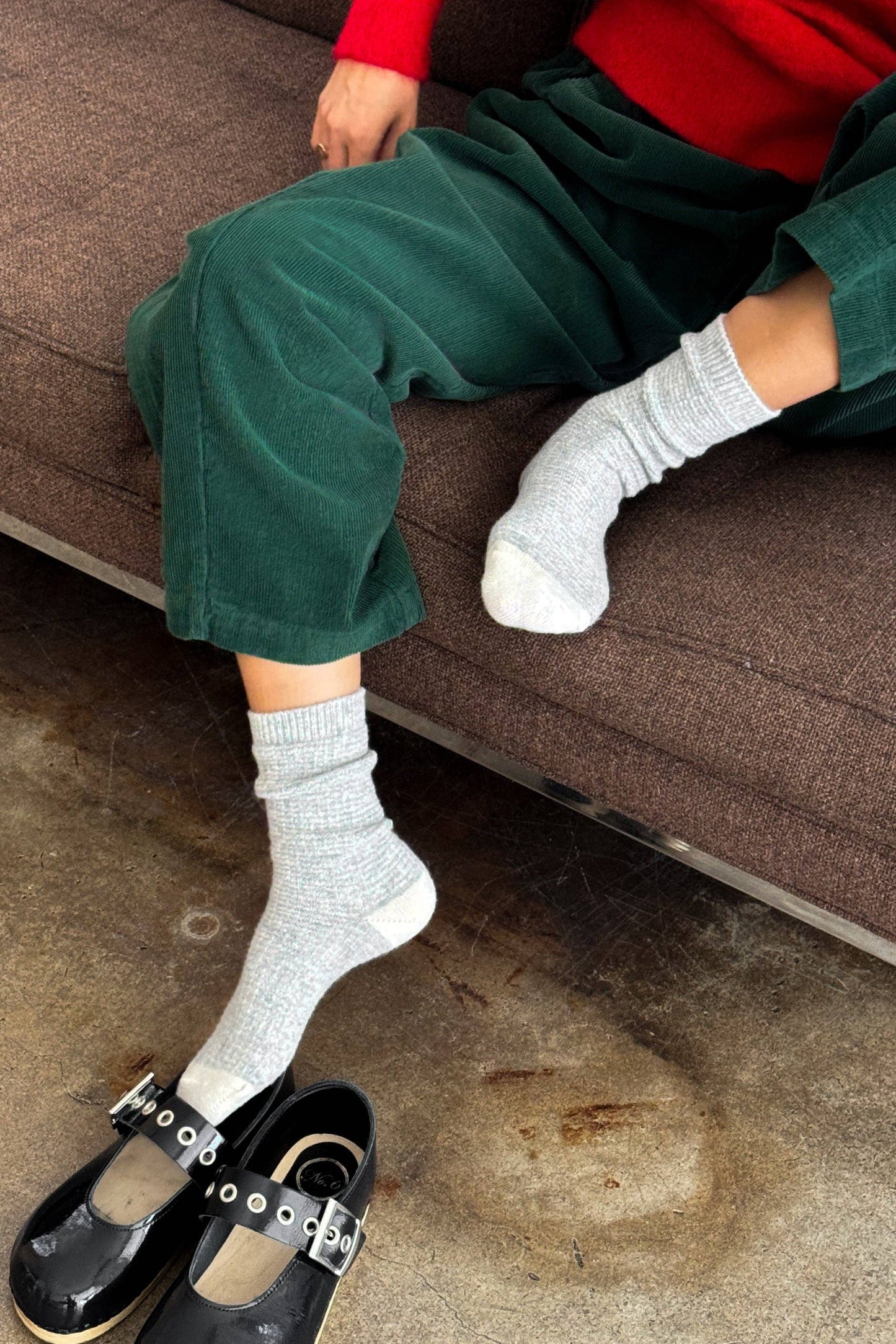 LeBon Shoppe Wool Waffled Socks
