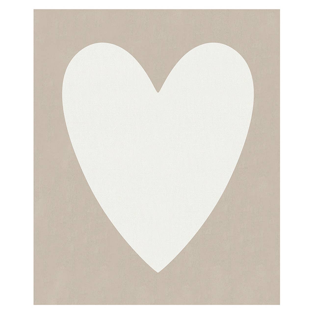 Face to Face Luxe Throw - Heart