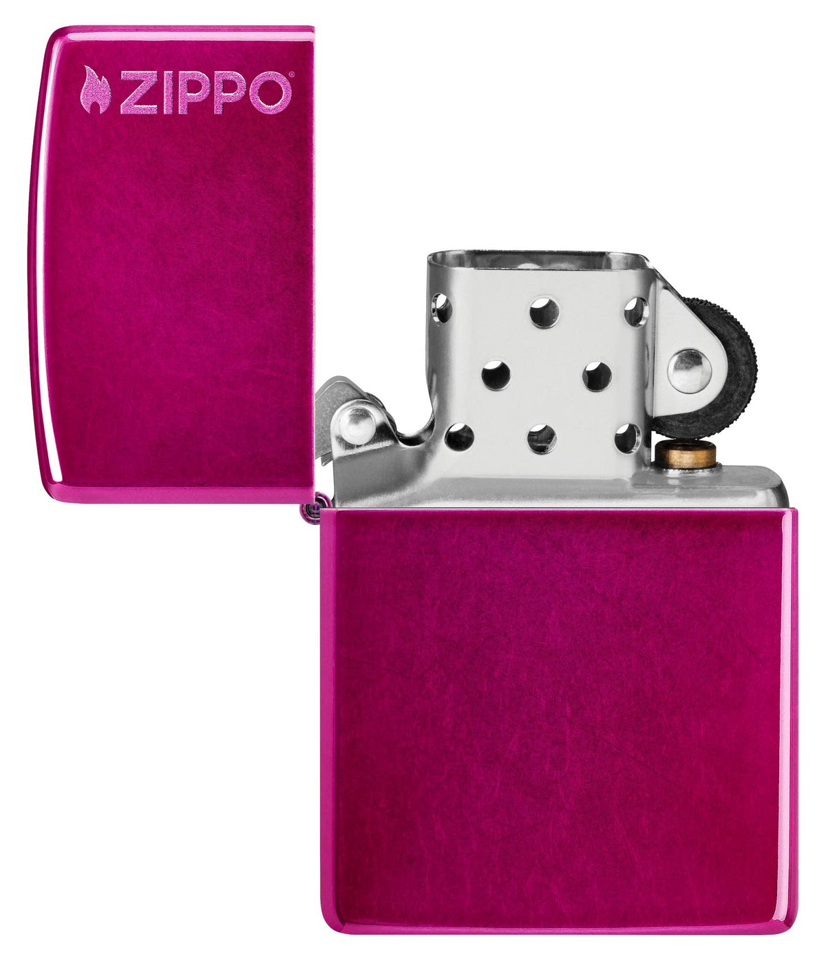 Zippo Classic Candy Raspberry Zippo Logo Windproof Lighter