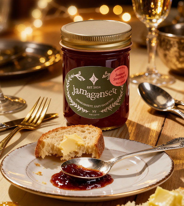 Summer Strawberry Preserves - 9oz jars