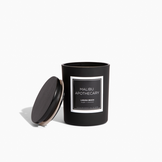 Malibu Apothecary Mini Matte Black Candle