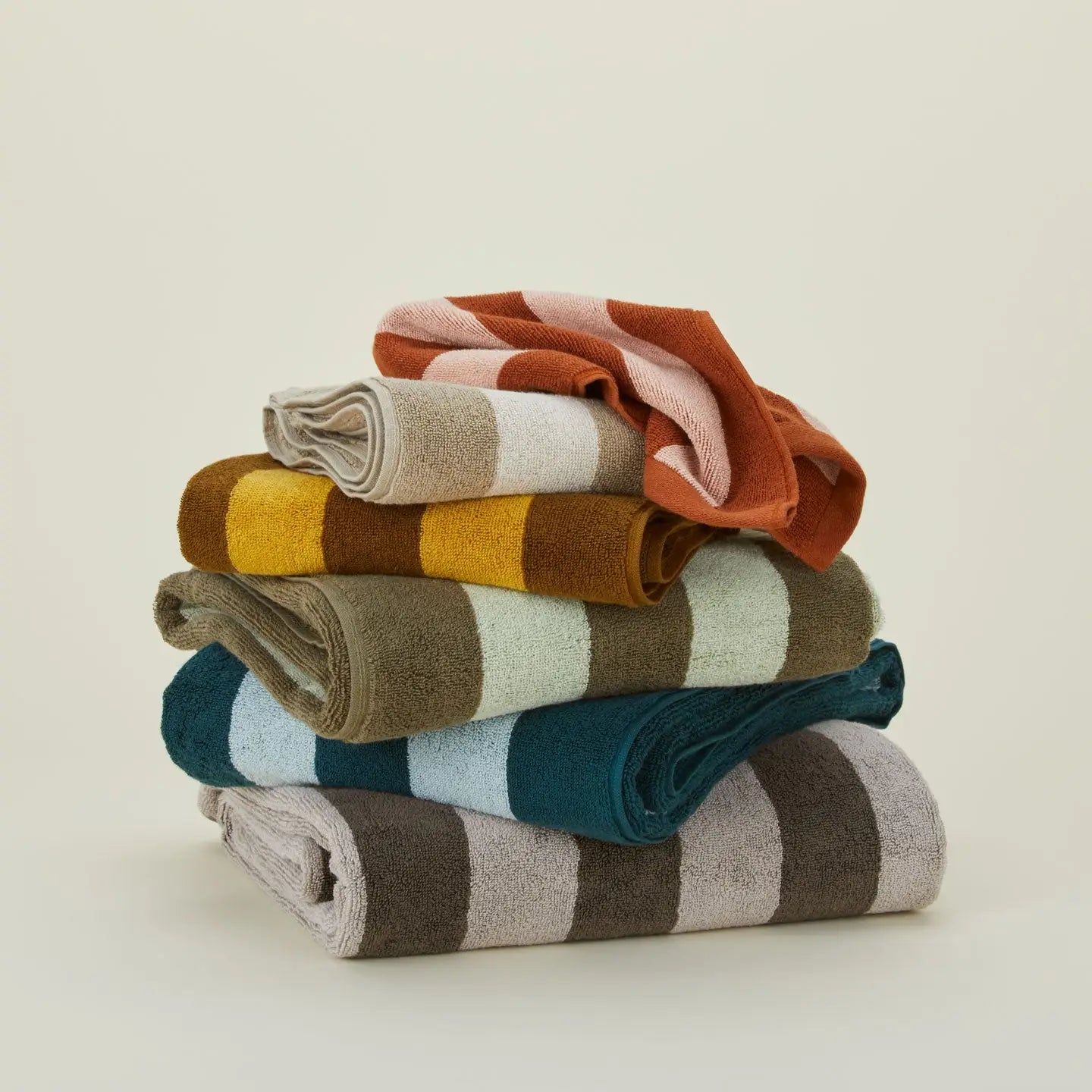 Simple Striped Terry Towels - Body