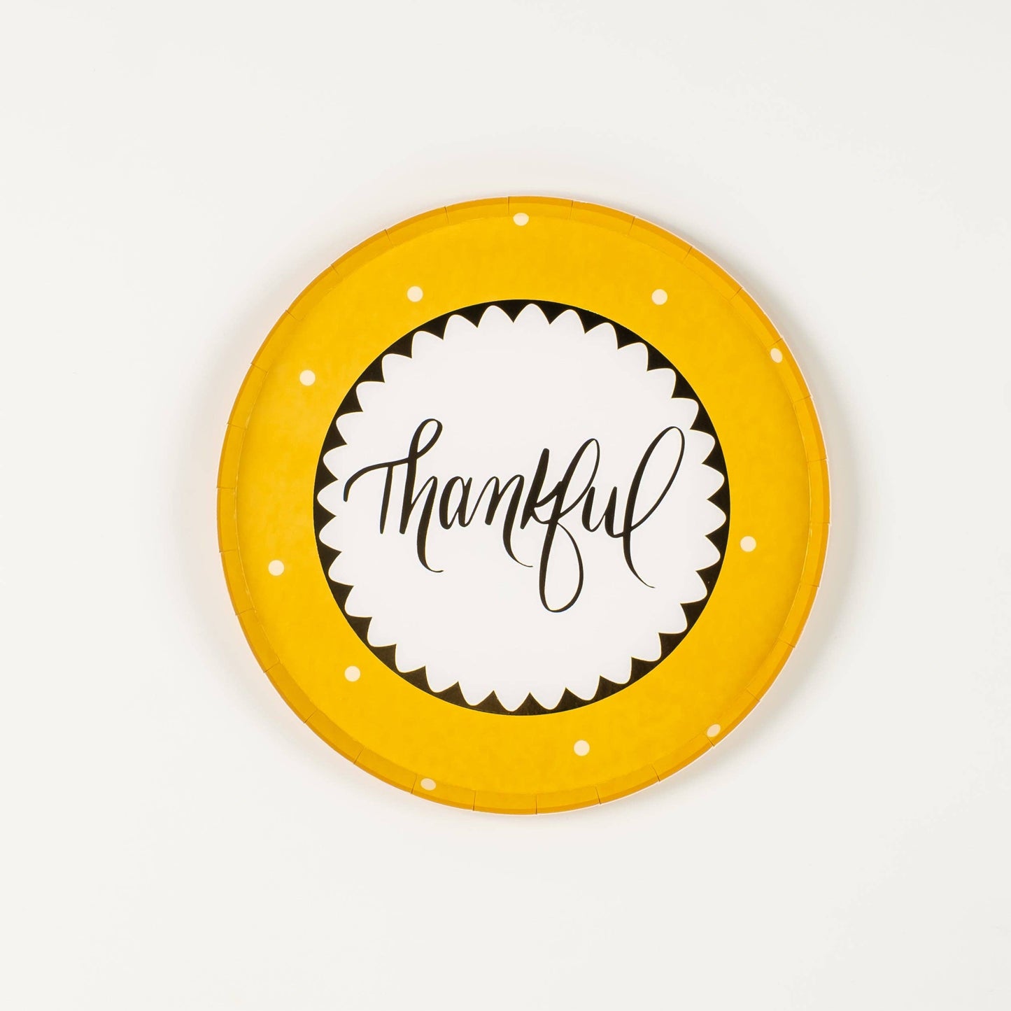 HAR25 Harvest Thankful Dessert Plates
