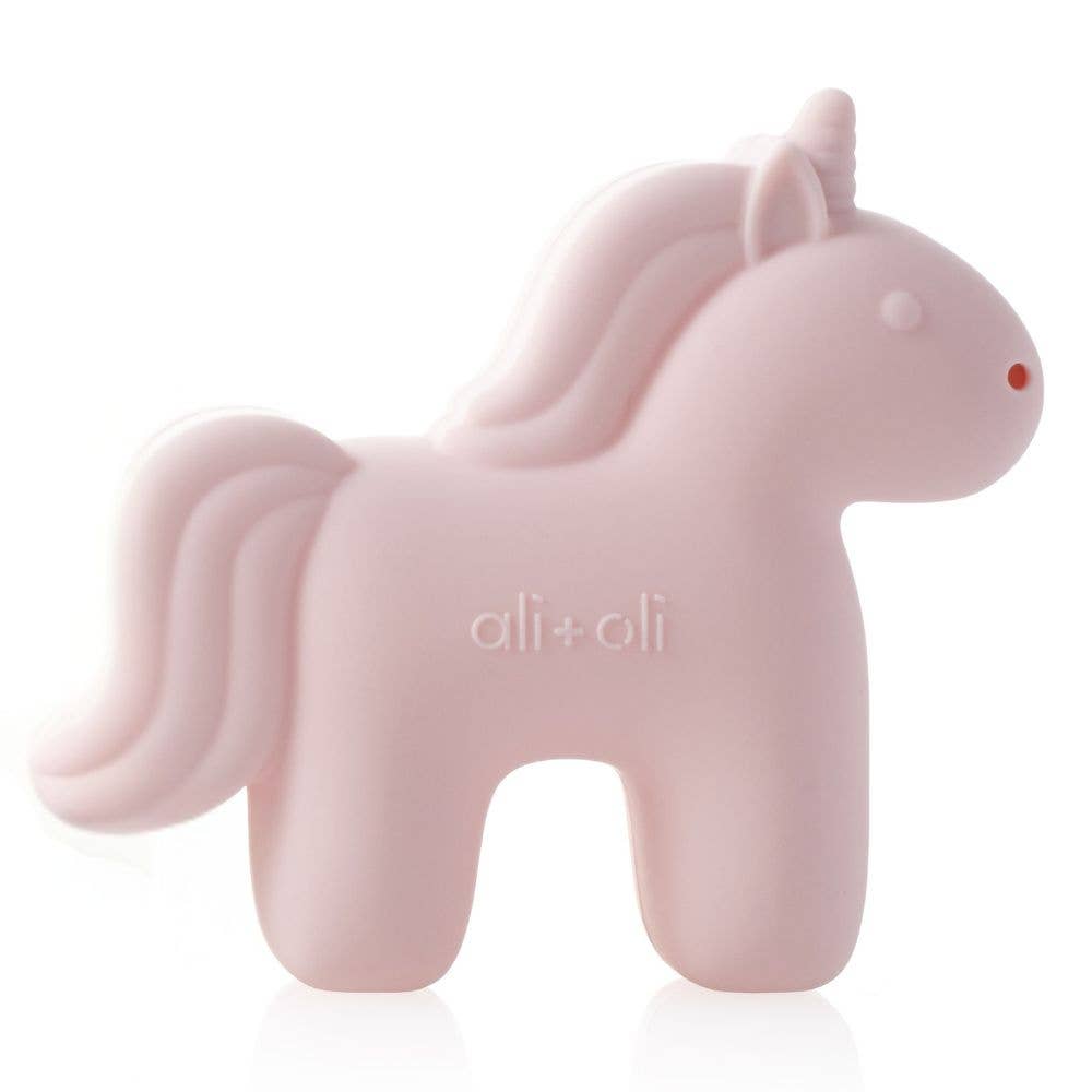 Ali+Oli Squirt Water Bath Toy Set (Unicorn Theme) Mold Free