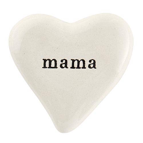 Santa Barbara Ceramic Pocket Heart and Star