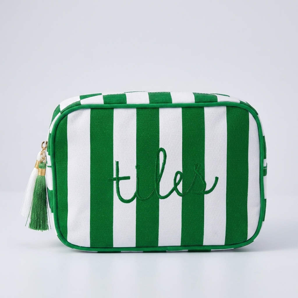 Mahjong Cosmetic Pouch, Mahjong Makeup Bag