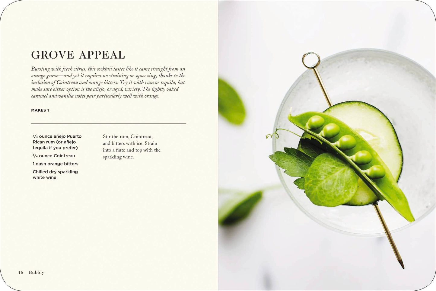 Bubbly: A Collection of Champagne and Sparkling Cocktails book