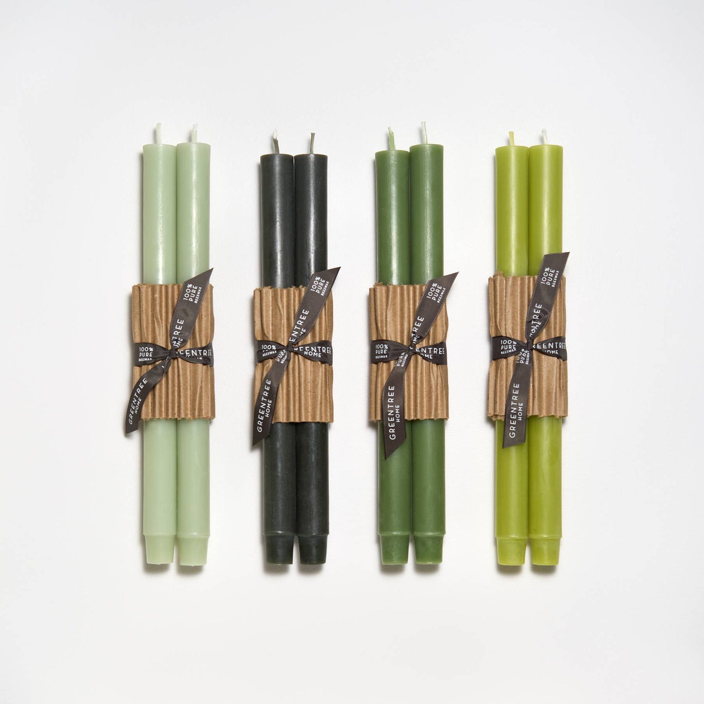 12" Church Taper Handmade Beeswax Candles