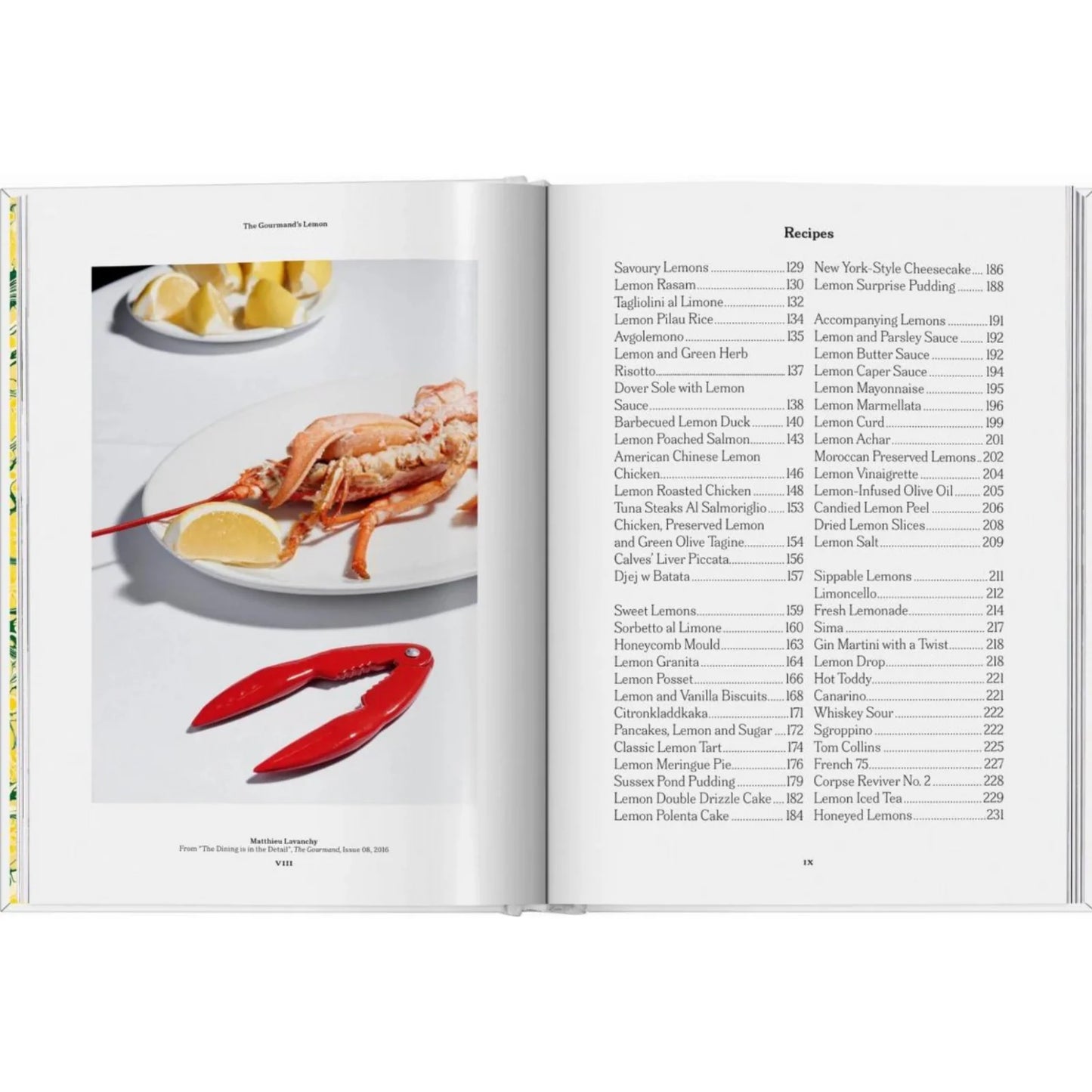 The Gourmand’s Lemon & The Gourmand’s Egg