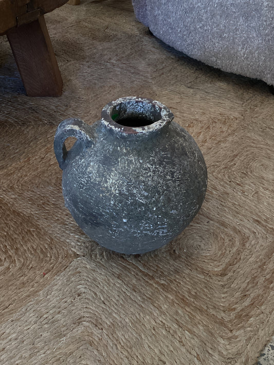 #37 Vintage Indo Java Pitcher with handle Vessel