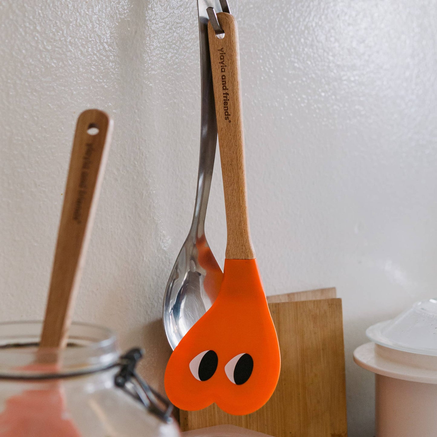 Yiayia heart spatula