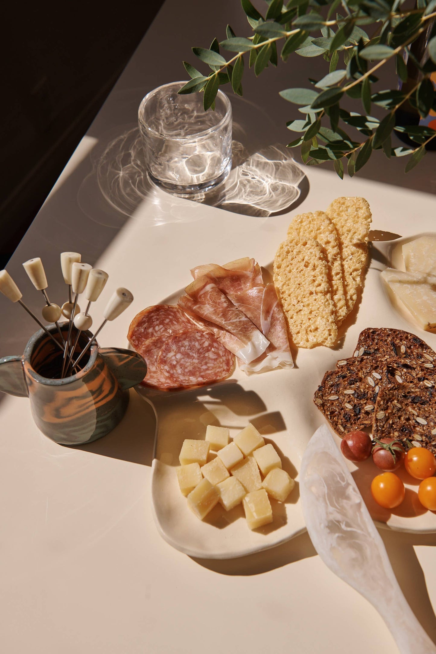 Girl Dinner Cheese and Charcuterie Board