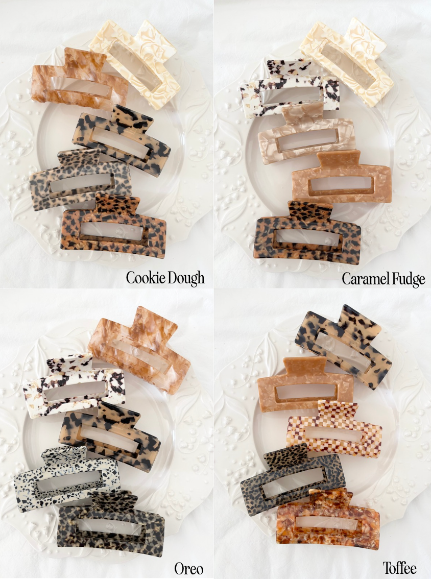 Assorted Acetate Jumbo Hair Claws