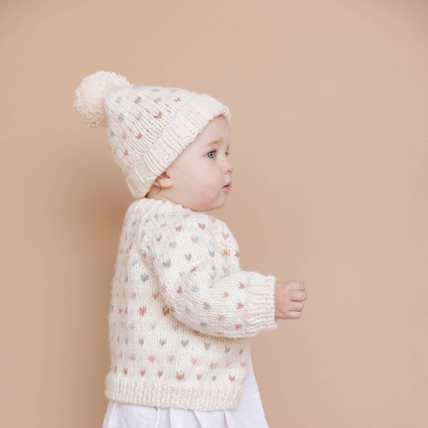 Sawyer Cardigan, Pastel Kids Baby Apparel Sweater Winter