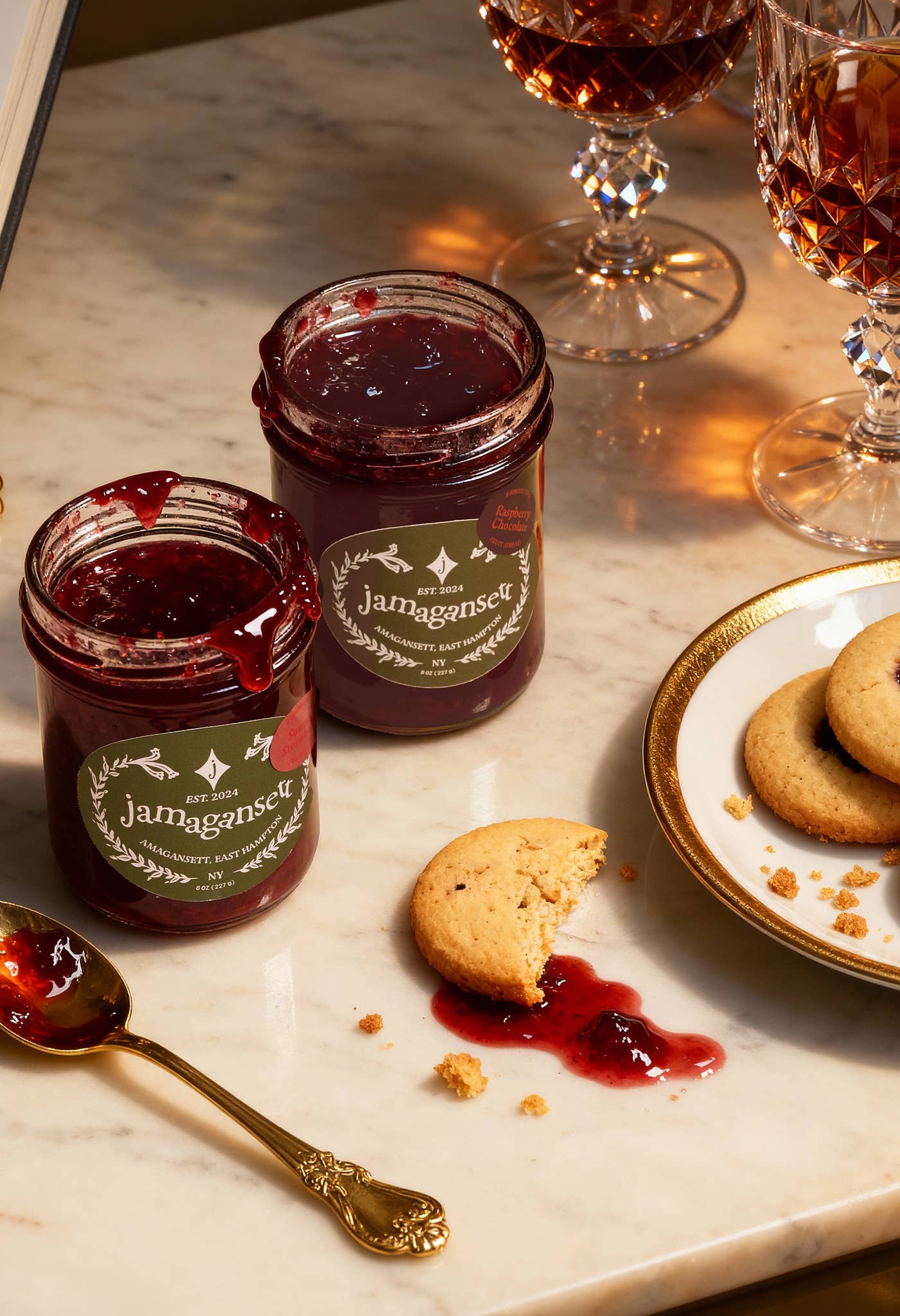 Raspberry Chocolate Preserves - 9oz jars