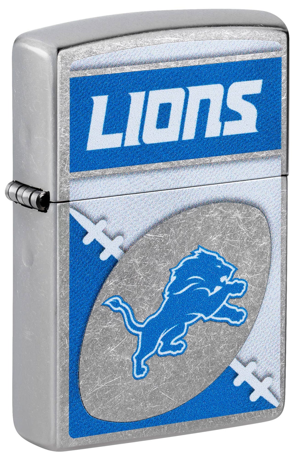 Zippo NFL Detroit Lions Street Chrome Windproof Lighter
