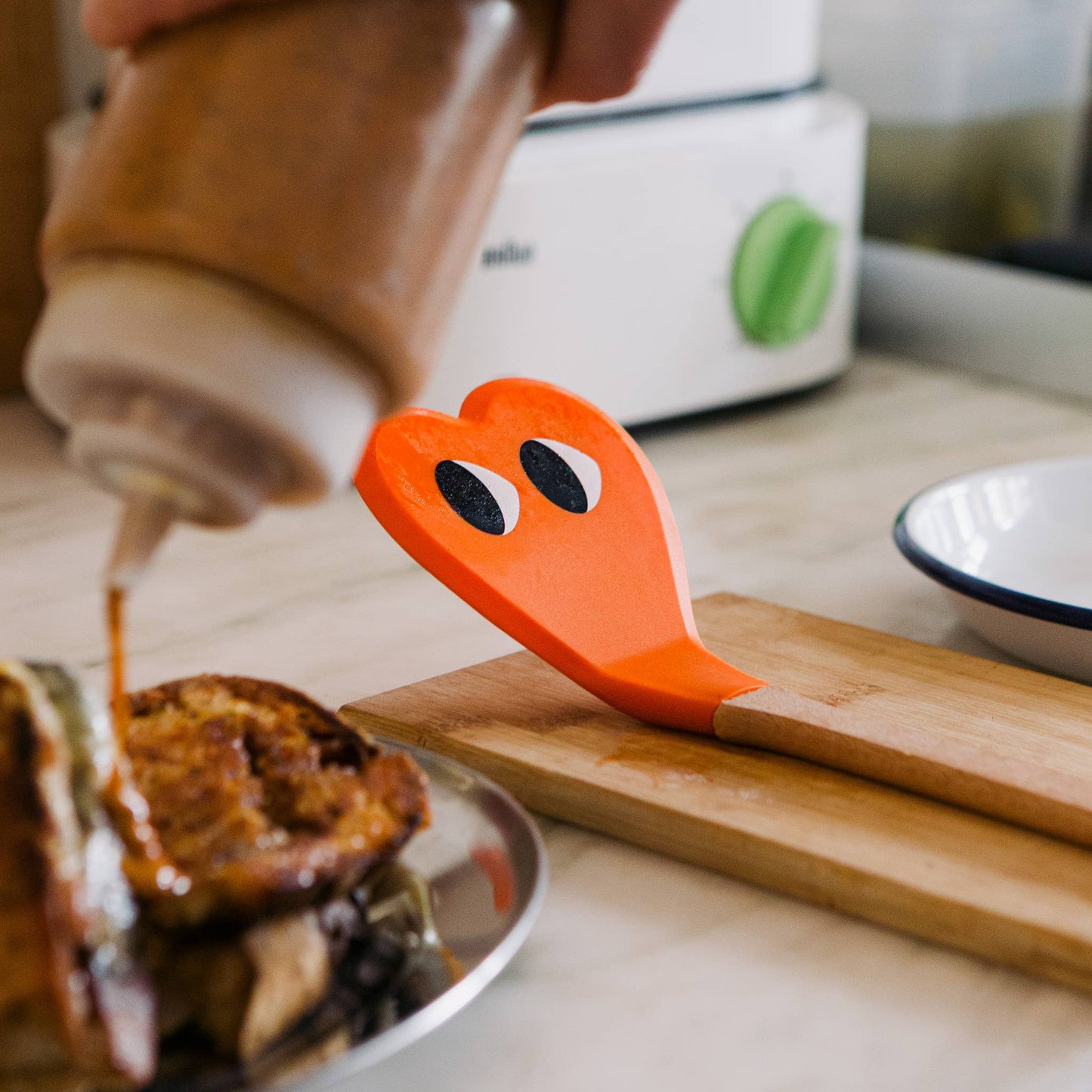 Yiayia heart spatula