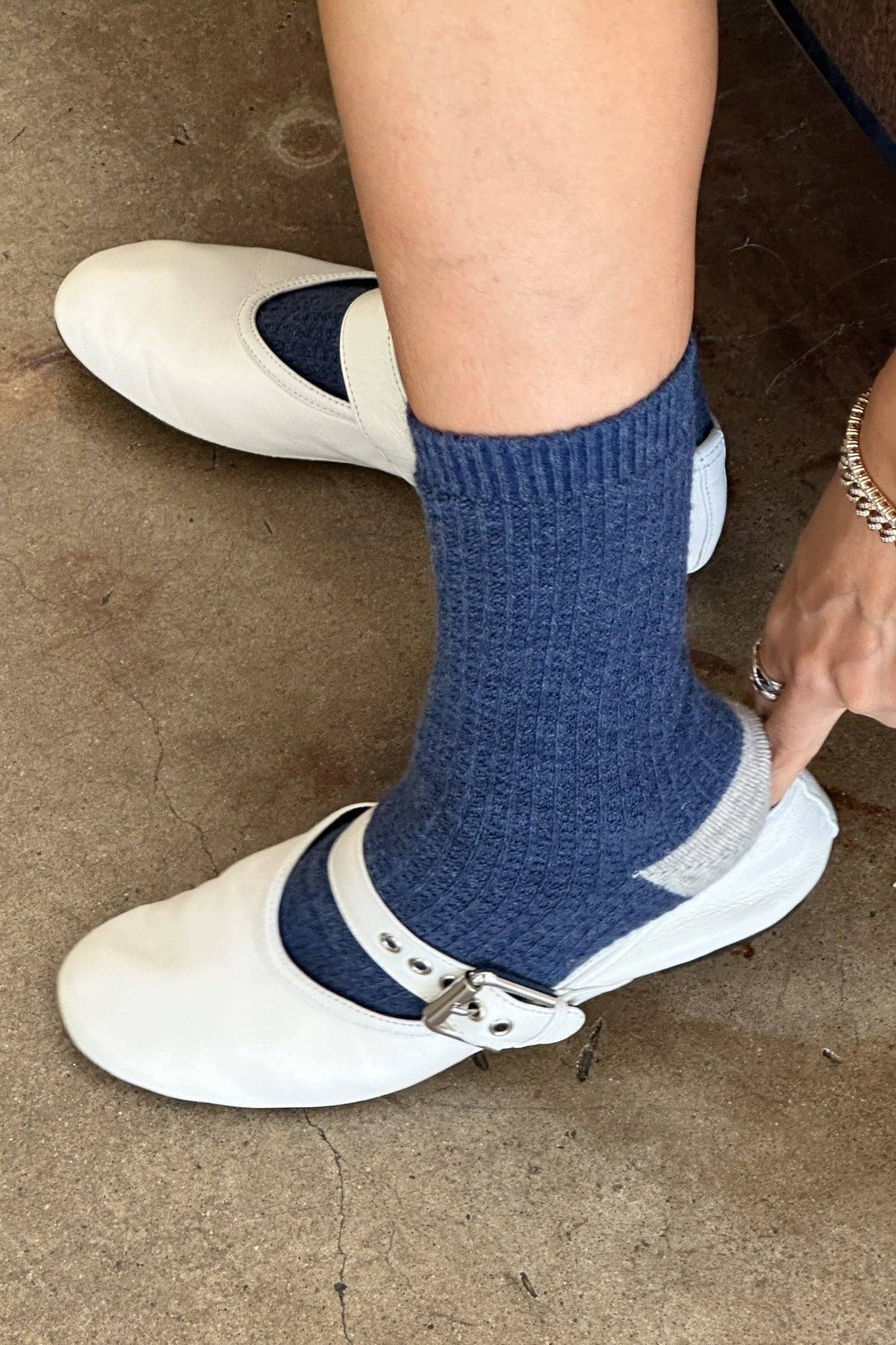 LeBon Shoppe Wool Waffled Socks