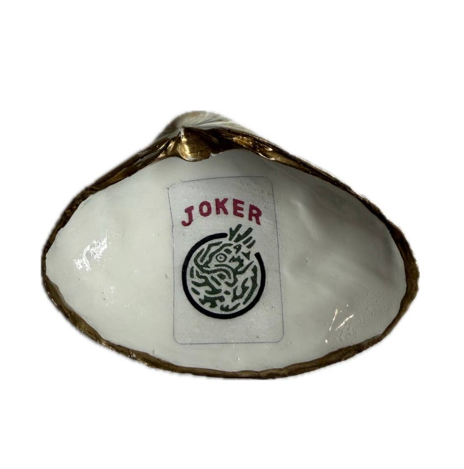 Mahjong Shell Dice Dish