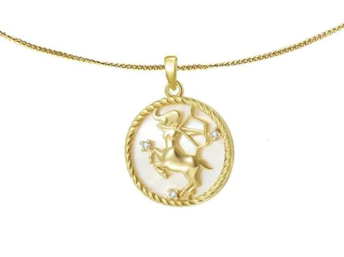 Sagittarius- Astrological, Zodiac Collection-Mother of Pearl