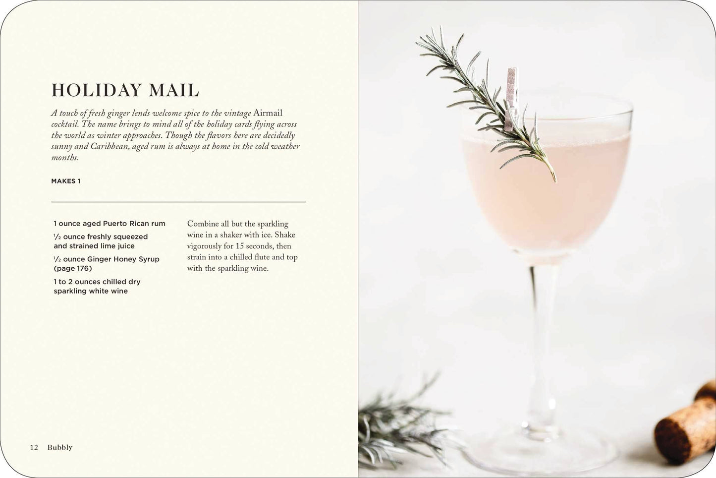 Bubbly: A Collection of Champagne and Sparkling Cocktails book