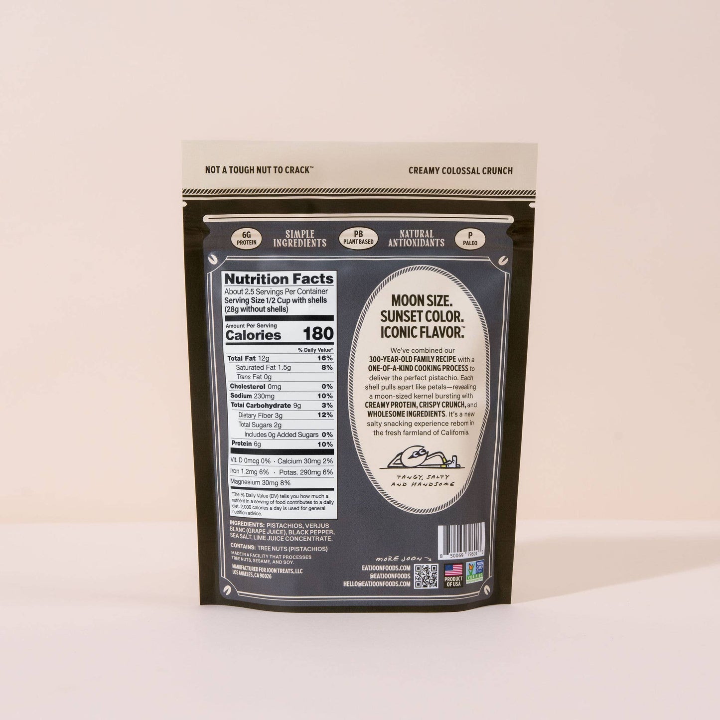 Joon Salt and Pepper Pistachios | Pistachio Gourmet Snacks