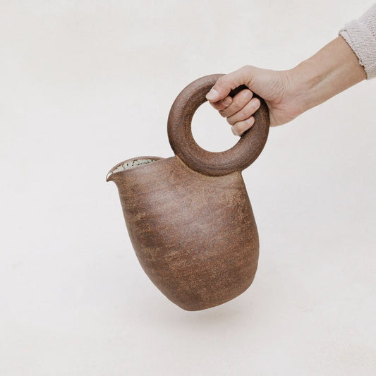 Ceramic Ring Pitcher