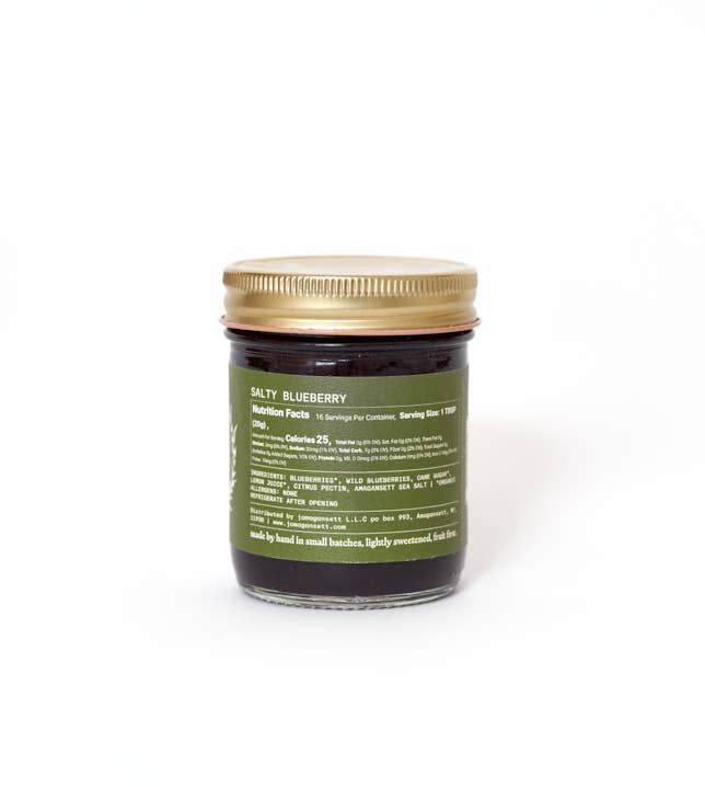 Salty Blueberry Preserves - 9oz jars