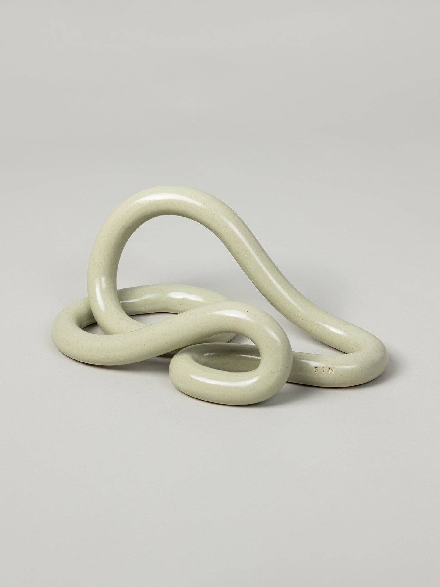 Lumbra Book Stand, Pale Fiberglass Green