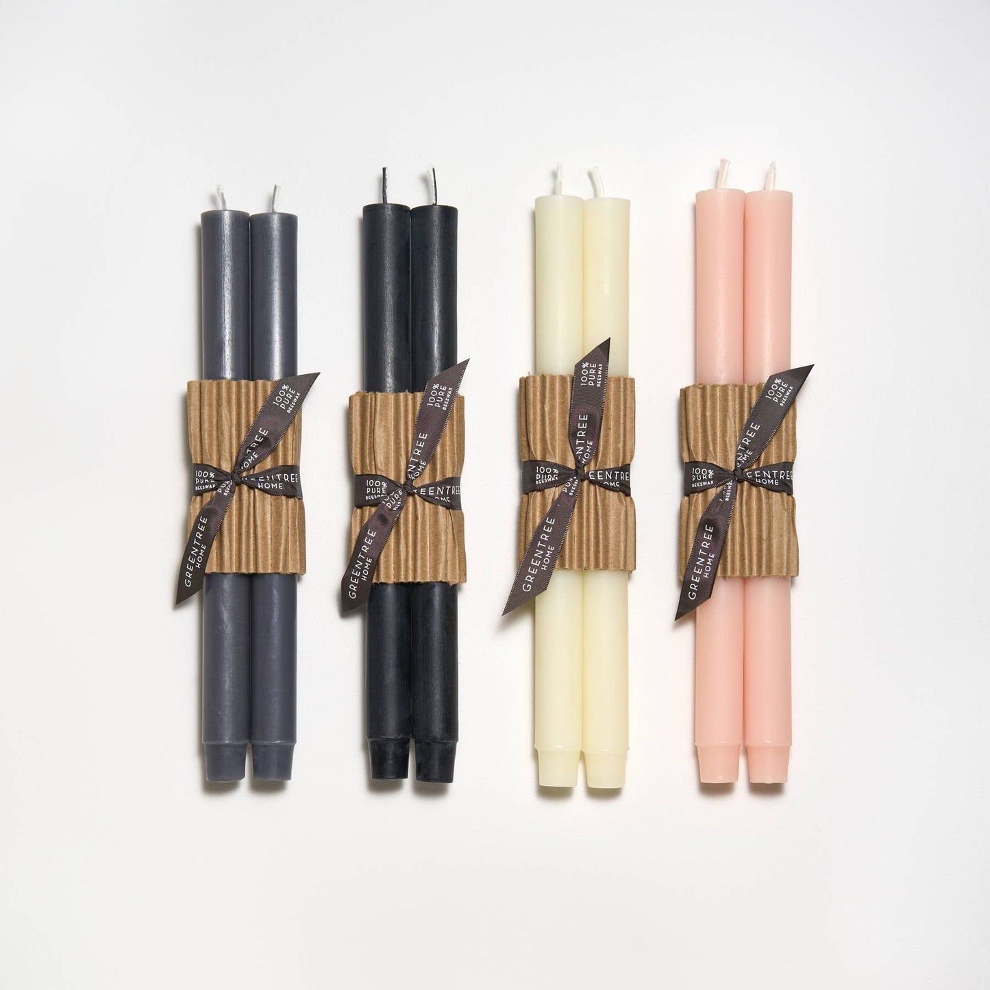 12" Church Taper Handmade Beeswax Candles